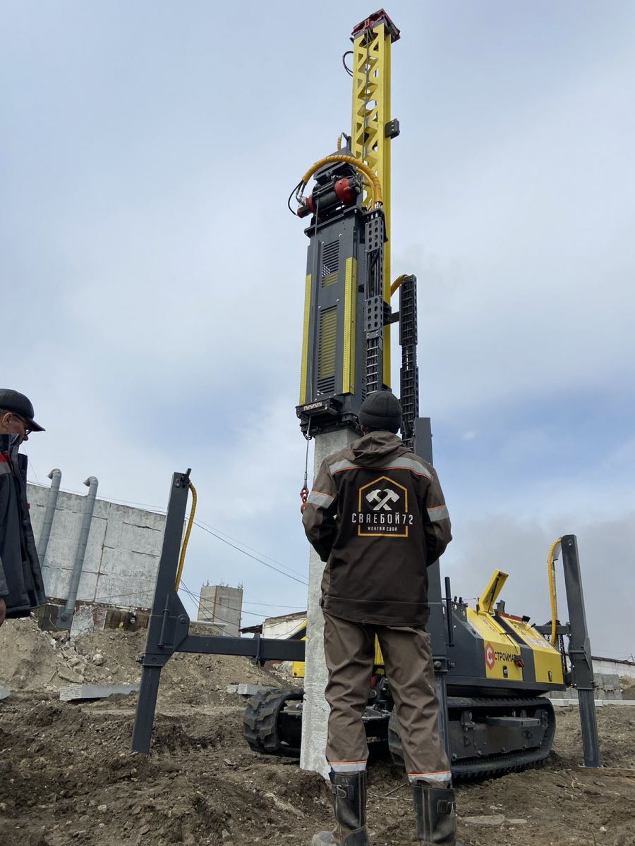 Свайный фундамент под ключ в Тюмени