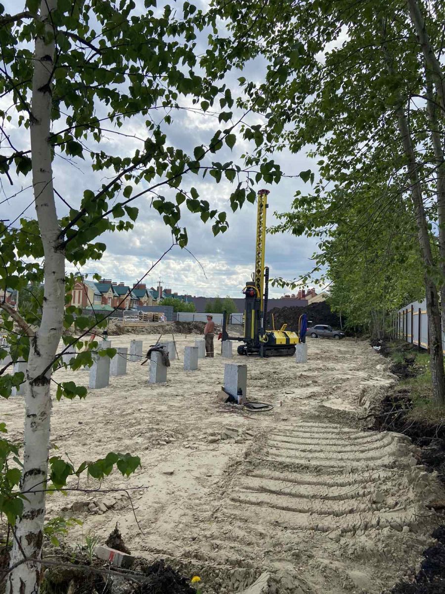 Свайный фундамент под ключ в Тюмени