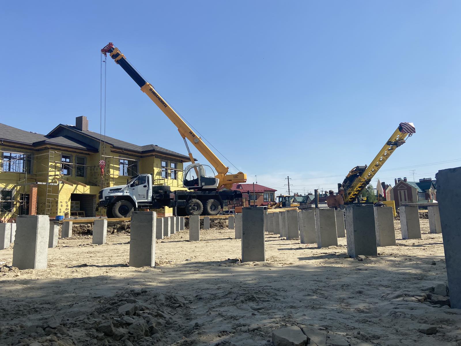 Свайный фундамент под ключ в Тюмени