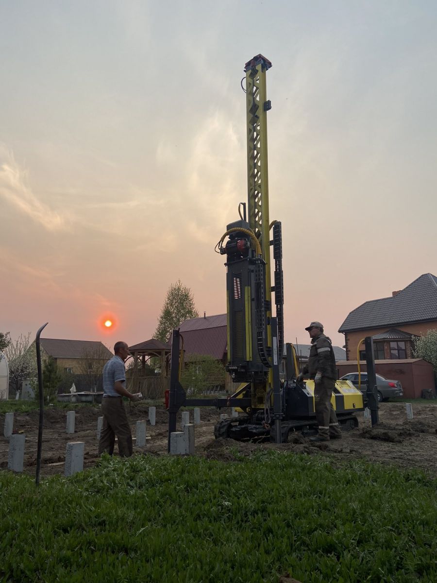 Свайный фундамент под ключ в Тюмени